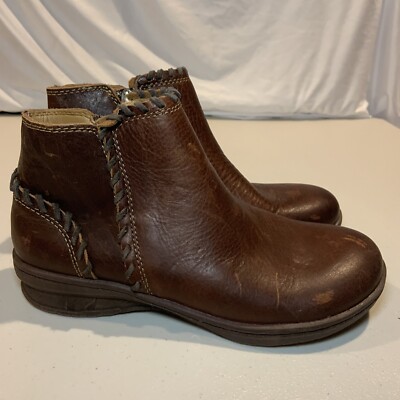 Comfortiva Align Brown Booties Women Size 6.5 [E8]