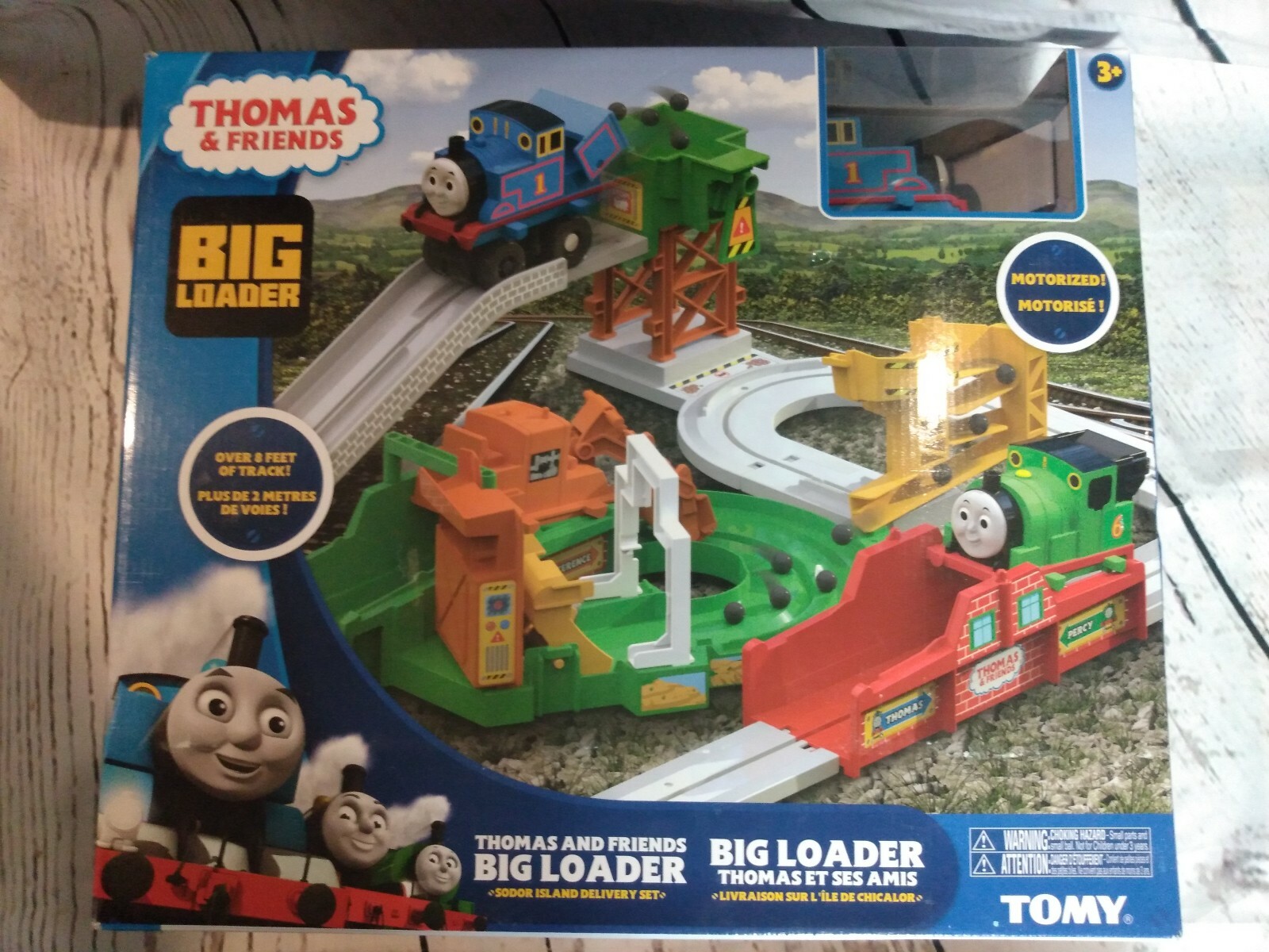 thomas the train big loader motorized train set