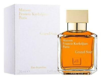 Grand Soir 2.4 oz / 70 ml Eau de Parfum by Maison Francis Kurkdjian New Sealed