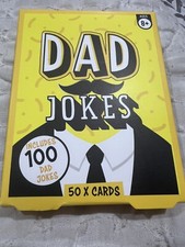 New Dad Jokes 50x Cards ! Includes 100 Dad Jokes !