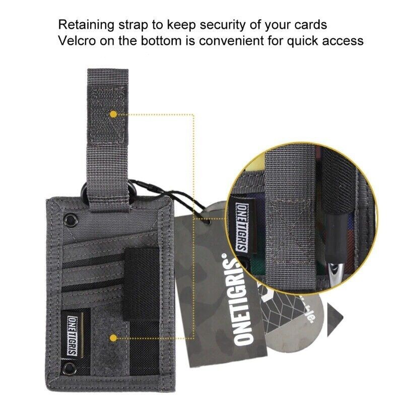 SECURITY SIA Safety Neck Lanyard+Police Style Warrant ID Pass Card