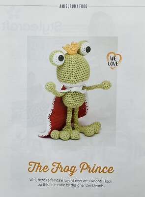 Häkelanleitung Der Froschkönig Amigurumi Spielzeug