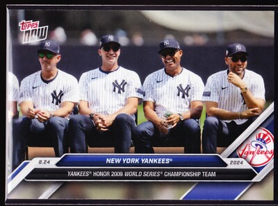 New York Yankees 2009 World Series Reunion 2024 Topps Now #590