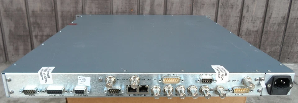 EN8090 EN8030 ICE-3 DVB Encoder SDI MPEG 2/4 SD/HD DVB/ASI Ericsson Tandberg 112 - Image 2 of 2