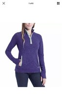 Avalanche Ladies Loma Snap Jacket Lavender Active Wear Small Nwt