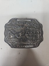 Vintage Americas Heroes - Fire Department - New York. Lewis Buckles Chicago