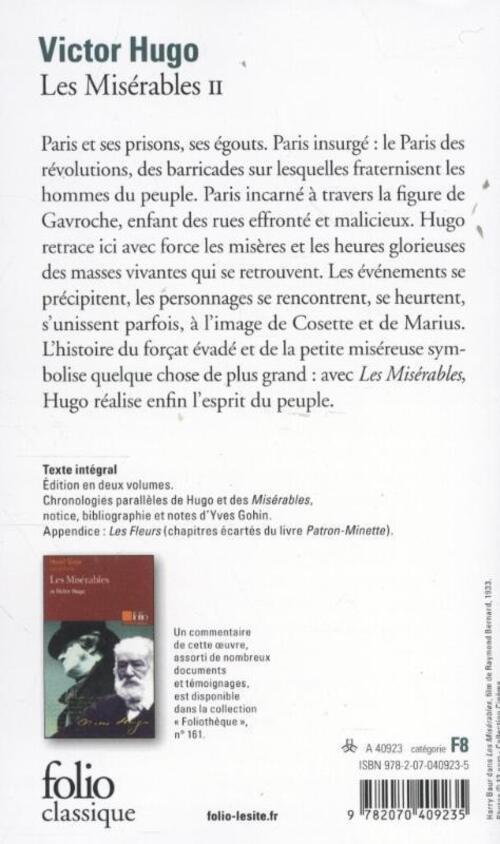 Thumbnail - Les Miserables 2 | Victor Hugo | Taschenbuch | Französisch | 1998 |
