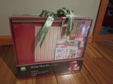 Making Memories HOLIDAY ALBUM KIT 8 X 8 ALBUM 120 PIECES NEW/ SEALED T30