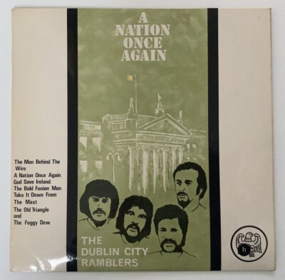THE DUBLIN CITY RAMBLERS A Nation Once Again LP 1972 Hawk HALP 104 Irish Folk EX