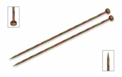 KnitPro Symfonie Holz gerade/einzelne Stricknadeln - 25 cm/10 Zoll Paar