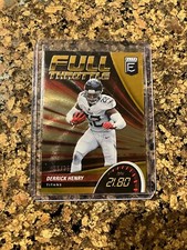 2022 Donruss Elite #FT4 Derrick Henry Full Throttle Gold /25 Titans Ravens