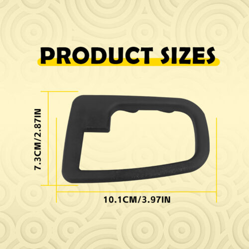 Black Interior Right&Left Door Handle For Trims 1992 1993-1999 BMW 3-Series E36 - Picture 4 of 16