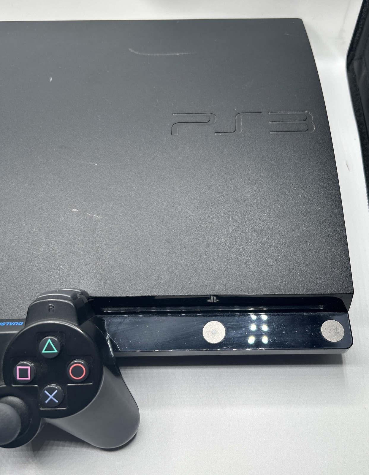 Sony PS3 Playstation 3 Slim Black 160GB CECH2501A Console ONLY TESTED & WORKING eBay