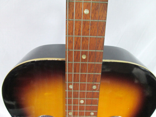 Rare Vintage 1983 DOBRO Acoustic Sunburst Slide Guitar Square Neck