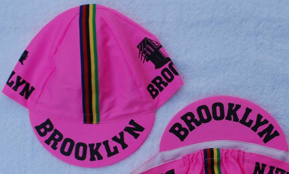 新品同様 レア ビンテージ Brooklyn サイクリングキャップアメリカ製 Brooklyn Cycling Cap Vintage Unisex Retro Cycling Hat