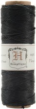 Hemptique Hemp Cord Spool 10lb 205'-Black
