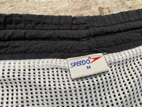 Vintage! SPEEDO Men's Blue Swimming Board Shorts Size M - Picture 4 of 4