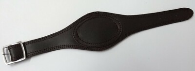 Rang Handschlaufe dunkelbraun Leder Offiziere / WO1 Abzeichen Rang & Unteroffizier - NEU