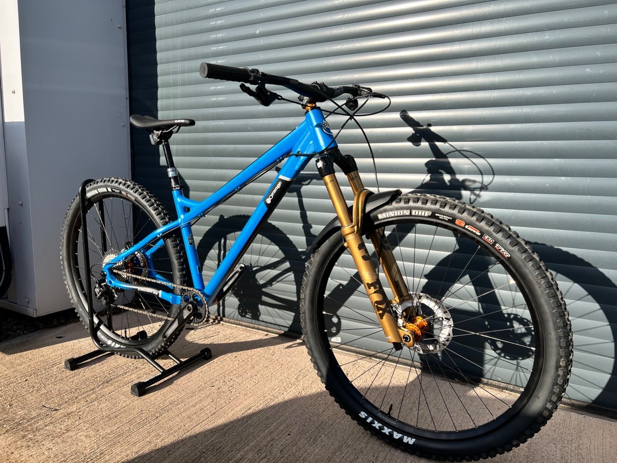 29 Pro Orange Crush Frame Weight Custom Blue Mountain Bike P7