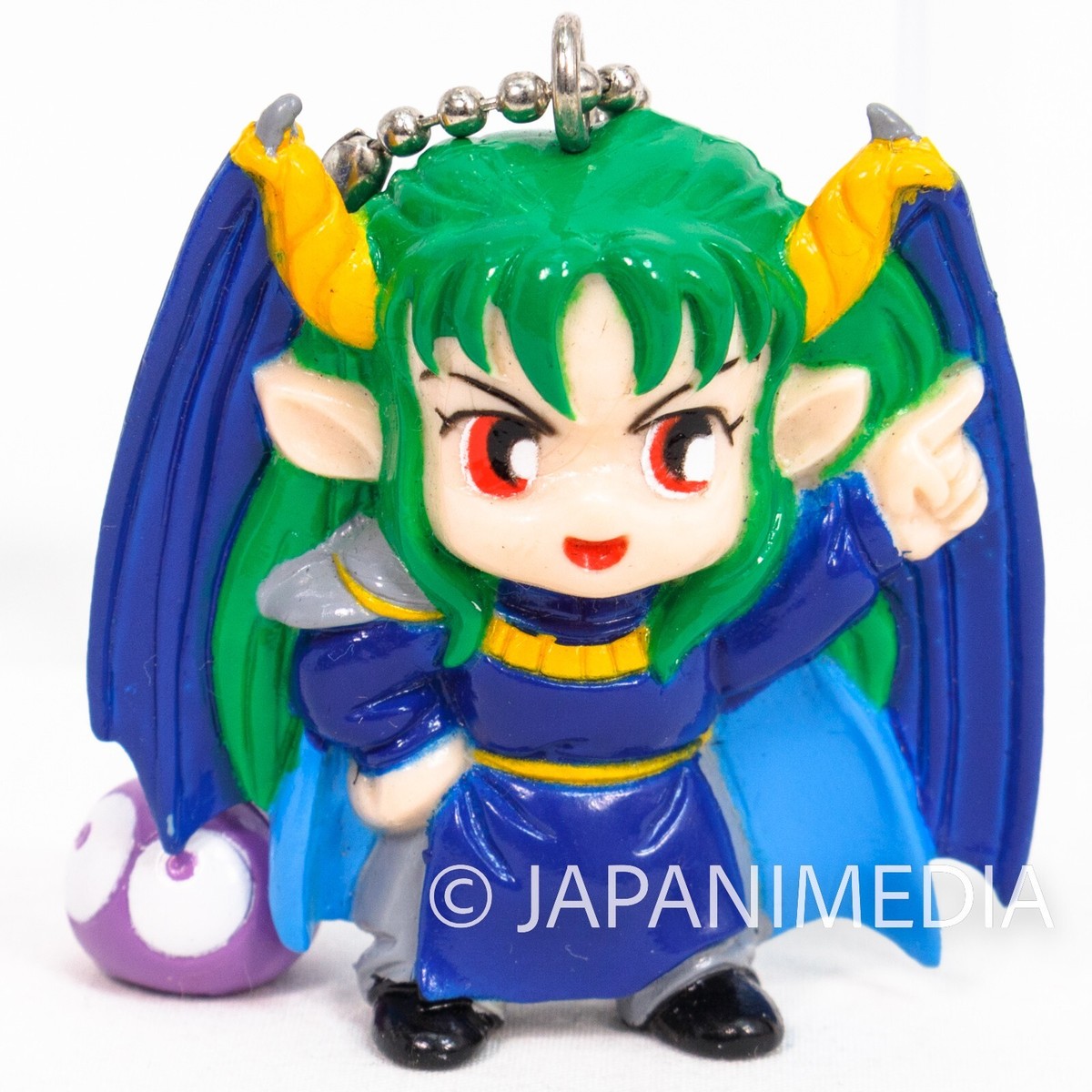 Retro RARE PUYO PUYO Dark Prince Figure Ballchain JAPAN FAME SEGA