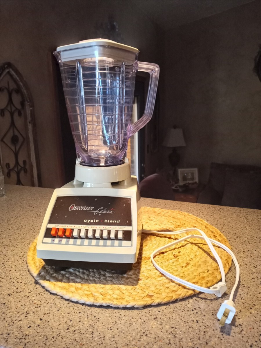 🦋Vintage Osterizer Galaxie Cycle Blend 10 Speed Blender Good