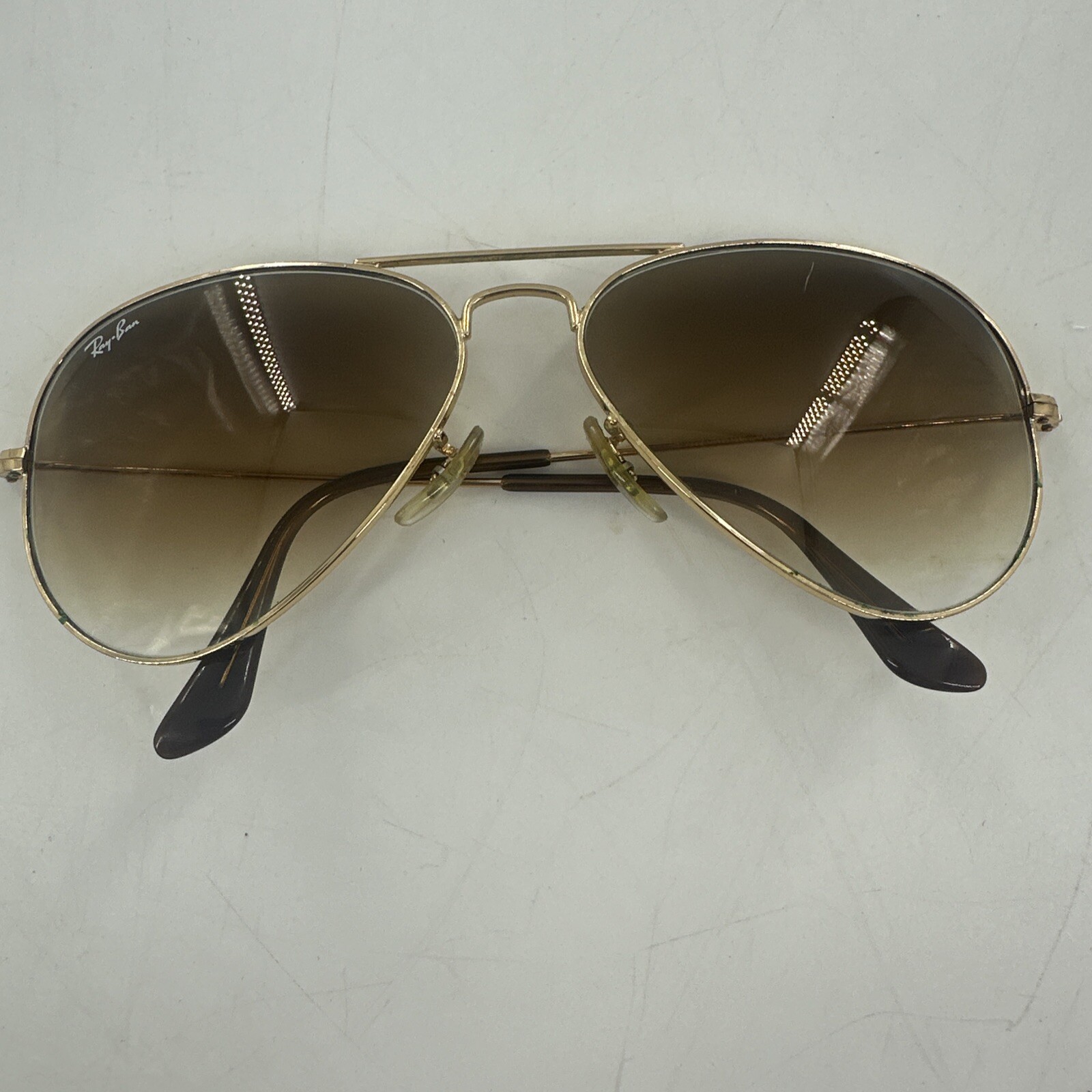 AVIATOR Sunglasses 3025 Ray Ban;  BROWN  MIRRORED FLASH Lens - 58-14 3P SIZE-image