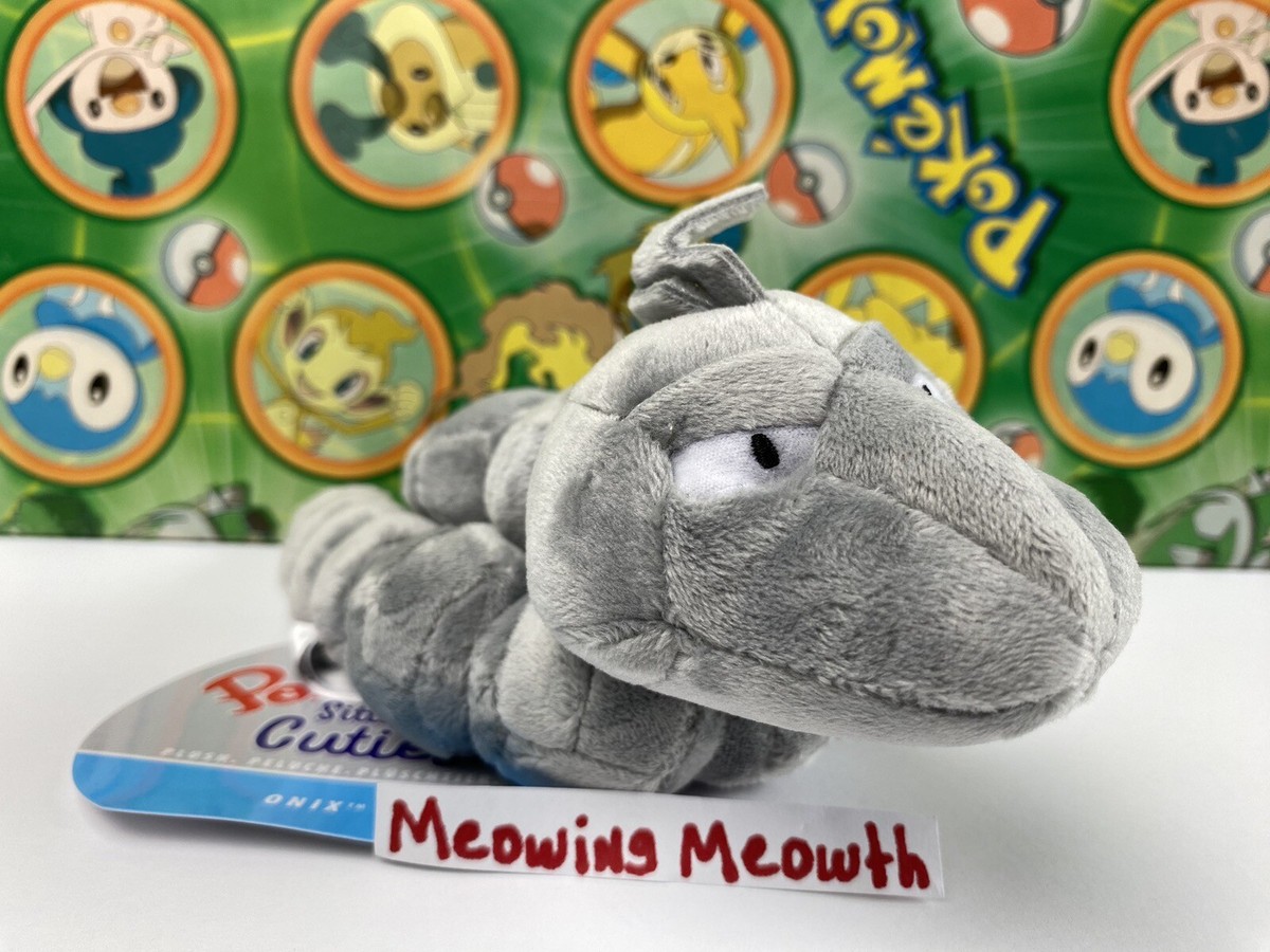 Pokemon Center Onix Pokemon Peluche Juguete De Peluche Poseable