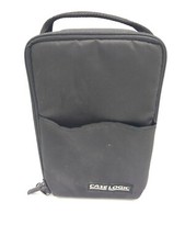 VTG Case Logic 15 CD Storage Travel Nylon Carrying Case Black w/Handle Pocket