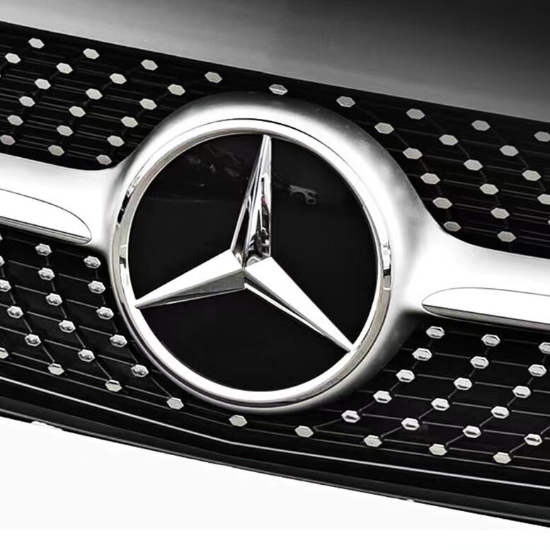 Für 2015-2019 Mercedes-Benz GLC-GLE-GLS Grill Stern Emblem
