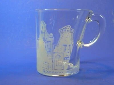 SENSEO DOUWE EGBERTS DESIGN GLAS TASSE GRACHTEN AMSTERDAM SAMMLERSTÜCK RARITÄT - Bild 1 von 3