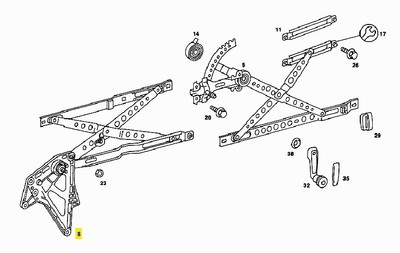 A1237202746 MERCEDES Window Regulator Genuine for sale online | eBay