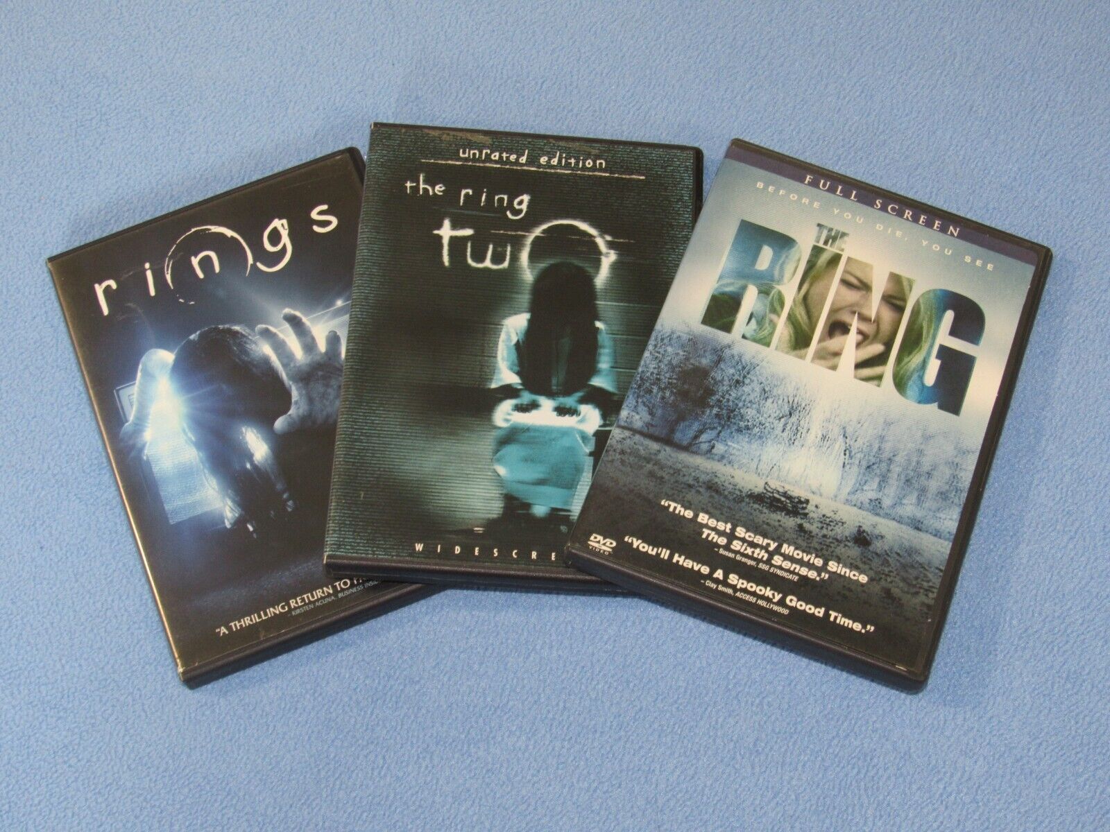 THE RING TRILOGY - THE RING / THE RING - TWO / THE RING 3 - RINGS [UK] NEW  DVD | eBay