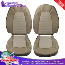 Fits 2002-2005 Ford Explorer Eddie Bauer Driver Passenger Perf. Tone Tan