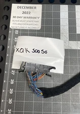 LAND ROVER H70858 XQK 500 050 Amplifier Logic 7 Wire Harness Pigtails