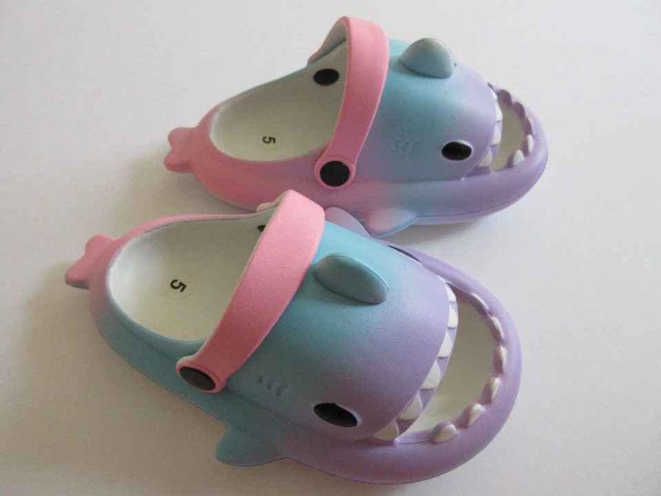 Sandalia zueco de playa informal para niños infantes multicolor varios tamaños nueva Foto 3 de 4