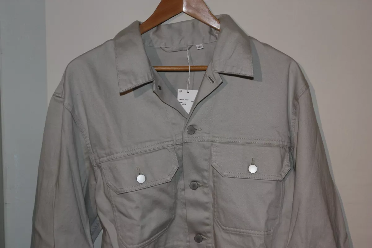 Uniqlo U Trucker Jacket Natural NWT