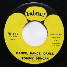 TOMMY DUNCAN - DANCE, DANCE, DANCE / LET'S TRY IT - SOUL 45
