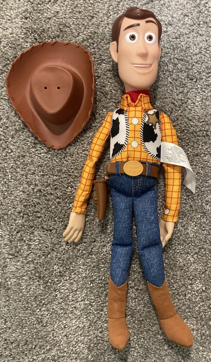 Disney Toy Story 4 Sheriff Woody Cowboy Plush Toy Doll 12 Bonnie on Foot 