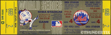 1 1969 WORLD SERIES NEW YORK METS UNUSED FULL TICKET  game 4 laminated reprint
