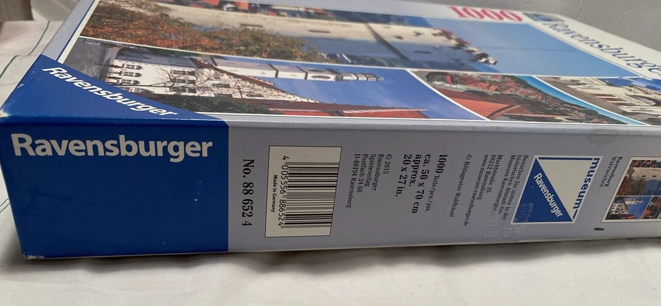 RARE Ravensburger Ravensburg Museum 1000 pc 88 652 4 jigsaw puzzle - Image 4 of 4