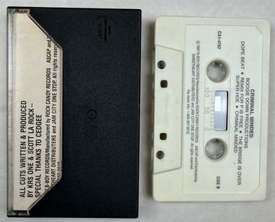 Boogie Down Productions - Criminal Minded (Cassette, 1987