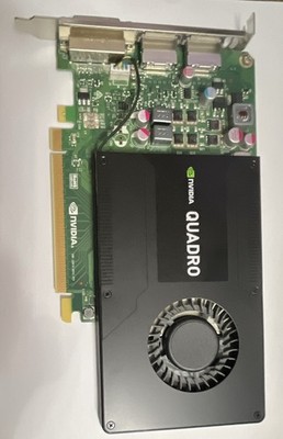 NVIDIA Quadro Graphics Card Fan Cooling DVI DisplayPort PCI Express