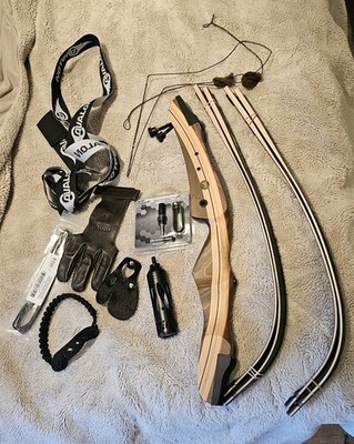 Drake Wild Honey Performance Take-Down Recurvebogen 68''Set (32 & 38 lbs)+Zubehör