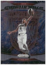 2024 Panini Prizm WNBA #6 Allisha Gray Fireworks