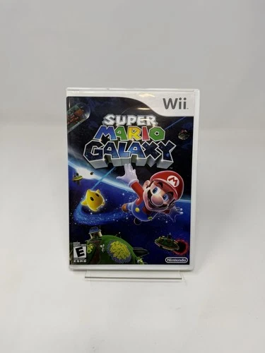 Super Mario Galaxy (Nintendo Wii, 2007) Complete With Manual And Inserts