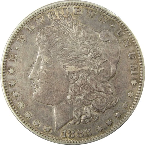 1883 S Morgan Silver Dollar XF EF Extremely Fine $1 Coin SKU:I25125