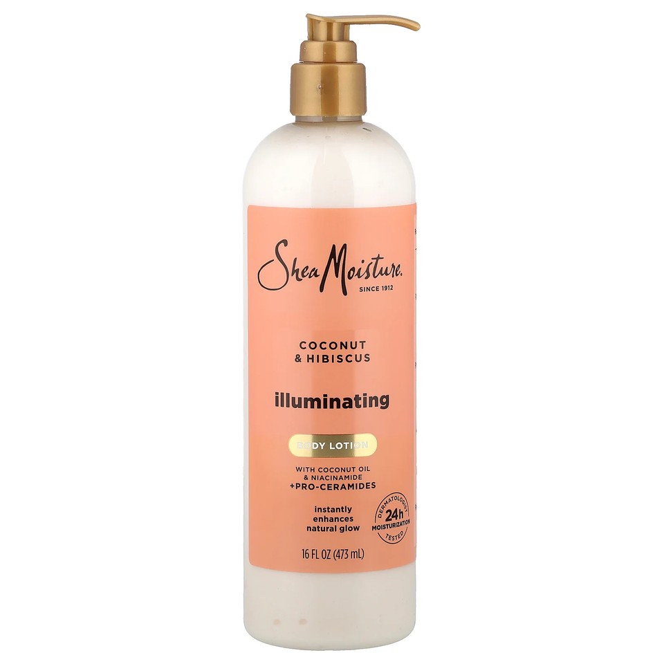 Illuminating Body Lotion, Coconut & Hibiscus, 16 fl oz (473 ml)