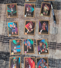 SkyBox NBA Basketball Trading Card Lot 15 Cards Featuring Ewing, Dantley, Sikma