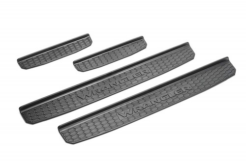 Mopar Accessories 82215394 Door Sill Guards 2018-2019 Jeep Wrangler JL Unlimited