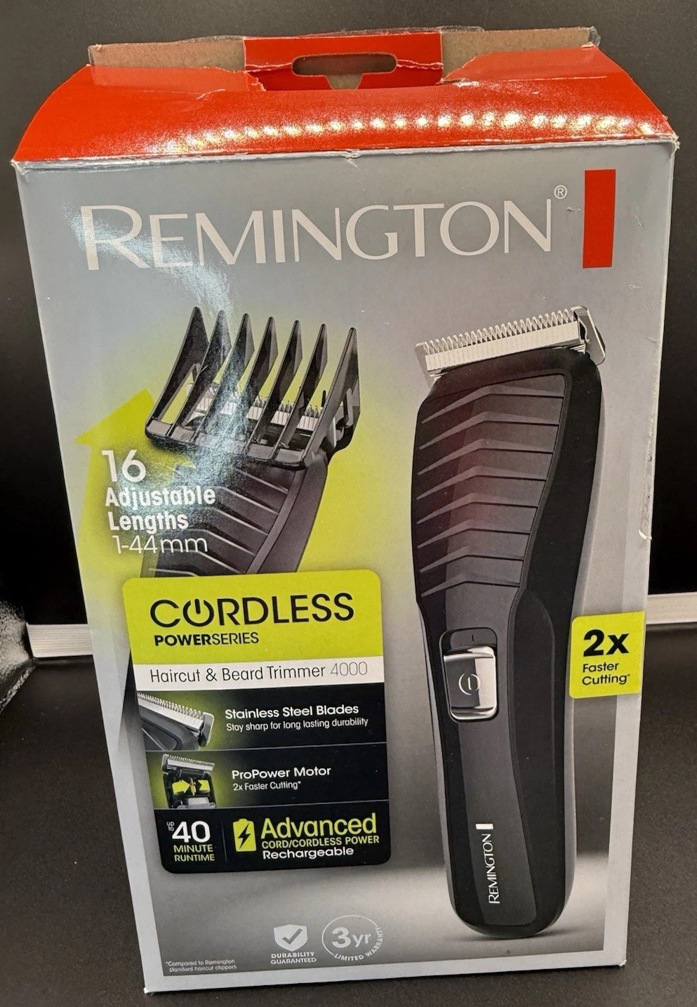 Remington Cordless Power Series Haircut & Beard Trimmer 4000